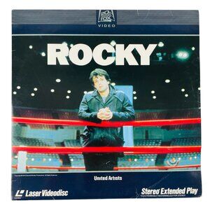 20th Century Fox Home Video 1982 Rocky Laserdisc LD Rare Collectible 1st Print